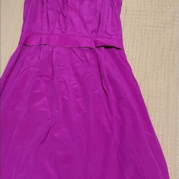 Marc by Marc jacobs midi dress bow front size 2 dark pink - Picture 5 of 10